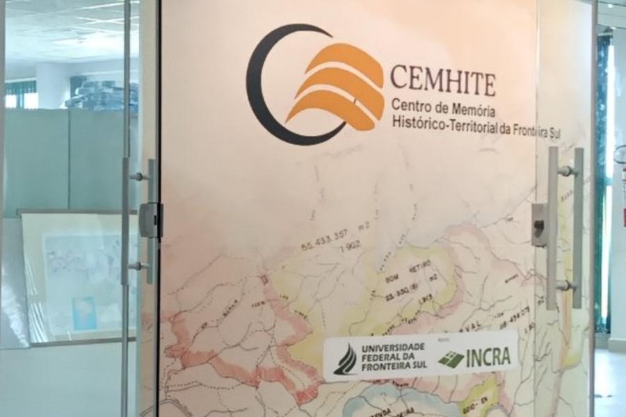 Mapa histórico da Fronteira Sul